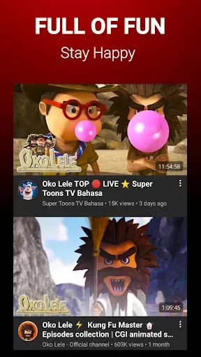 Скриншот 4 — Cartoon Video Player HD