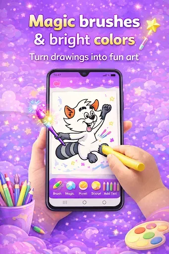 Скриншот 5 — Kids Draw Pro - Раскраска