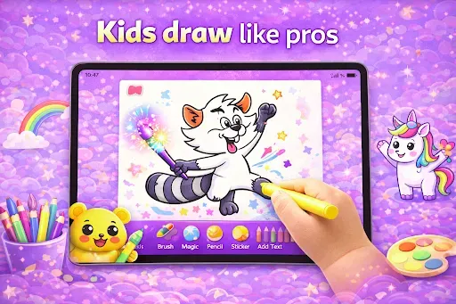 Скриншот 8 — Kids Draw Pro - Раскраска