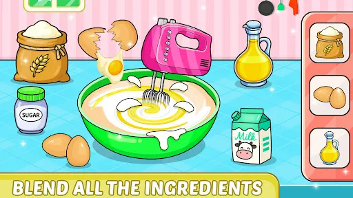 Скриншот 1 — Kitchen Set Cooking Games Sim