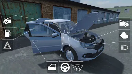 Скриншот 1 — Realistic Driver Simulator