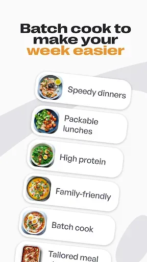 Скриншот 2 — Mob: Meal Planner and Recipes