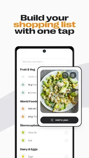 Скриншот 4 — Mob: Meal Planner and Recipes