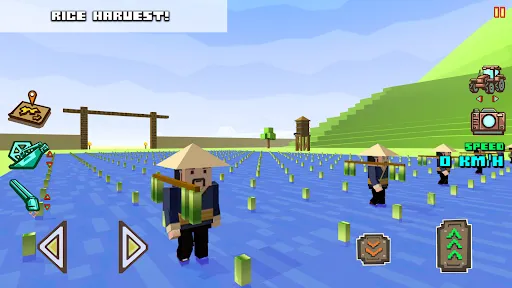 Скриншот 6 — Blocky Farm Racing & Simulator