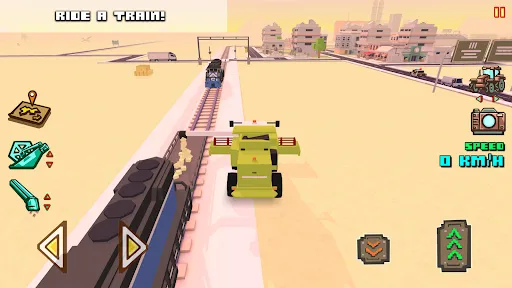 Скриншот 7 — Blocky Farm Racing & Simulator