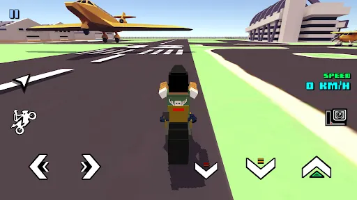 Скриншот 4 — Blocky Moto Racing - мотоциклы
