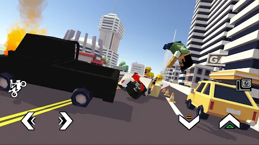Скриншот 7 — Blocky Moto Racing - мотоциклы
