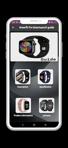 Скриншот 1 — Wearfit Pro Smartwatch guide