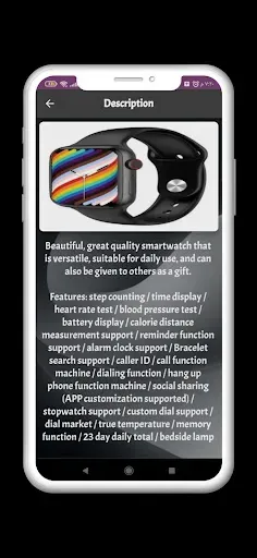 Скриншот 2 — Wearfit Pro Smartwatch guide