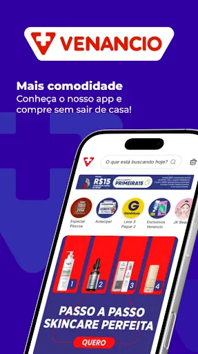 Скриншот 1 — Venancio: Farmácia e Entrega