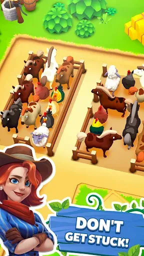 Скриншот 4 — Farm Rescue Saga Jam Matching