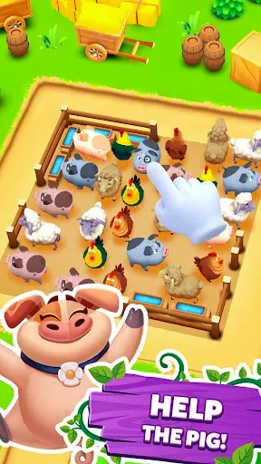 Скриншот 6 — Farm Rescue Saga Jam Matching