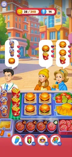 Скриншот 1 — Cozy Cooking Game: Chef Diary