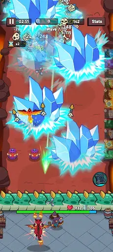 Скриншот 4 — Fluffy Backpack: Merge Defense