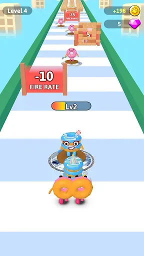 Скриншот 3 — Foodie Runner: Merge & Run