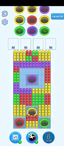 Скриншот 1 — Hole Block: Escape Jam Puzzle