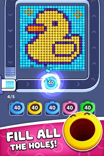 Скриншот 3 — Hole Pixel: Color Flow