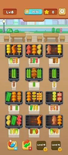 Скриншот 2 — Skewer BBQ: Sort & Grill