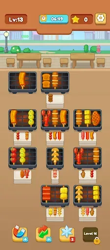 Скриншот 5 — Skewer BBQ: Sort & Grill