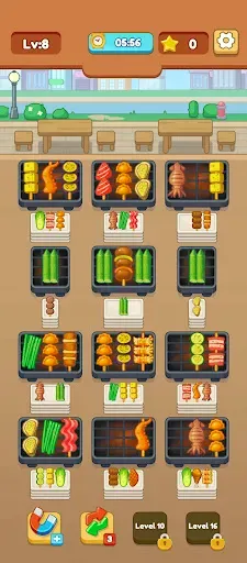 Скриншот 6 — Skewer BBQ: Sort & Grill