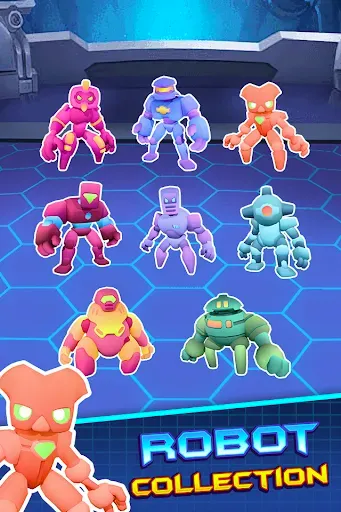 Скриншот 3 — Roborush: Merge & Run