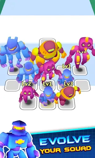 Скриншот 7 — Roborush: Merge & Run