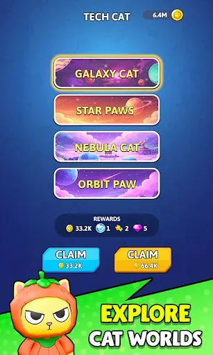 Скриншот 4 — Cat Runner 3D: Crowd Up