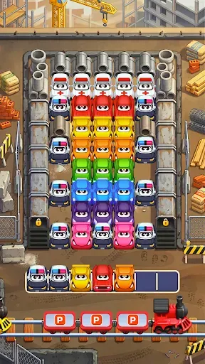 Скриншот 3 — Car Match Traffic Puzzle Jam