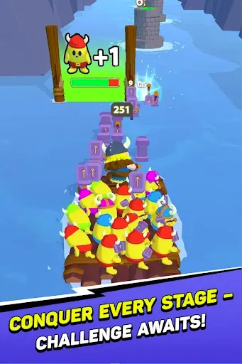 Скриншот 5 — Viking Go: Merge & Run