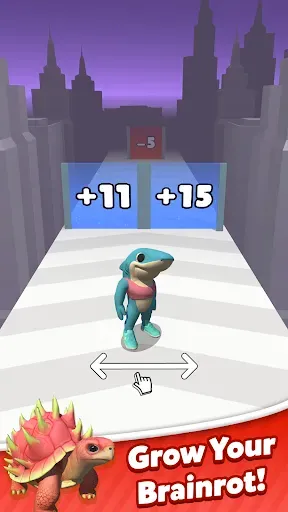 Скриншот 2 — Italian Meme Game:Merge Runner