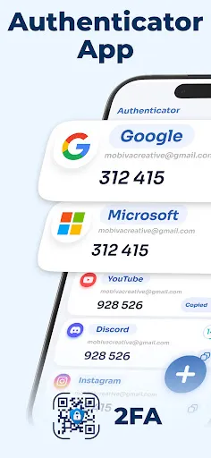 Скриншот 1 — Authenticator App - 2FA Auth
