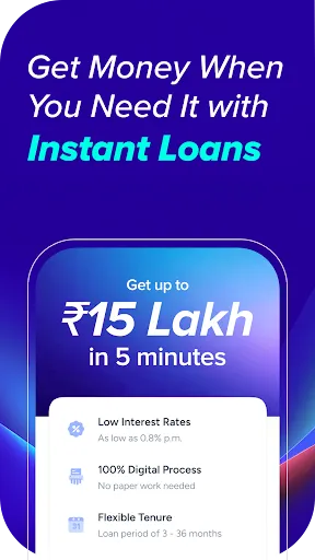 Скриншот 2 — MobiKwik: Loans, UPI & Wallet