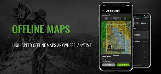 Скриншот 5 — BaseMap: Hunting Maps and GPS