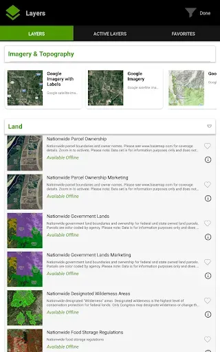 Скриншот 8 — BaseMap: Hunting Maps and GPS