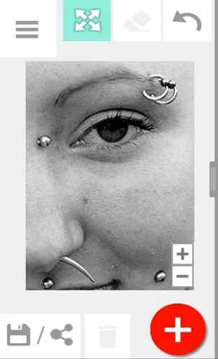 Скриншот 1 — Piercing Photo Editor
