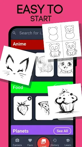Скриншот 6 — AR Sketch&Draw: Learn Drawing