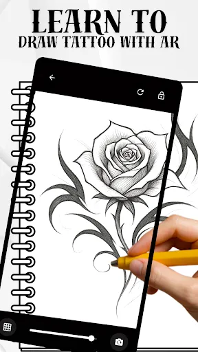 Скриншот 2 — AR Draw&Trace Tattoo