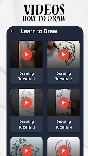 Скриншот 3 — AR Draw&Trace Tattoo