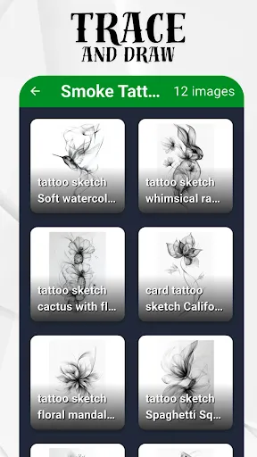Скриншот 4 — AR Draw&Trace Tattoo