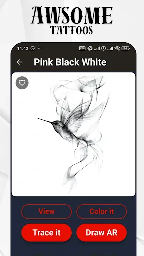 Скриншот 7 — AR Draw&Trace Tattoo