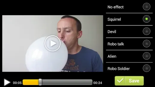 Скриншот 8 — Video Voice Changer FX