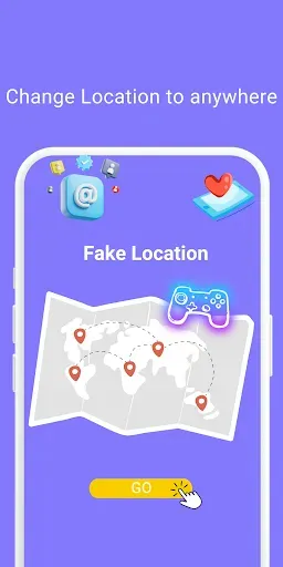 Скриншот 1 — Fake GPS Location- LocaEdit