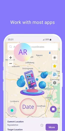 Скриншот 4 — Fake GPS Location- LocaEdit