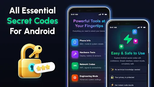 Скриншот 1 — Secret Codes & Mobile Hacks