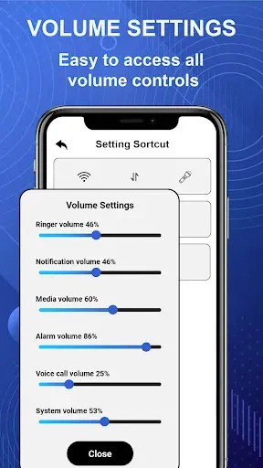 Скриншот 1 — Mobile settings & Info
