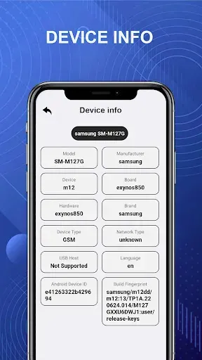 Скриншот 4 — Mobile settings & Info