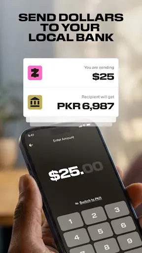 Скриншот 2 — ZAR: Global USD Wallet App