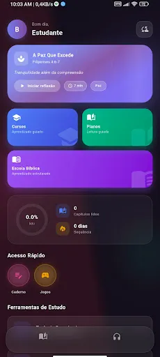 Скриншот 1 — Bíblia de Estudo ( Português )