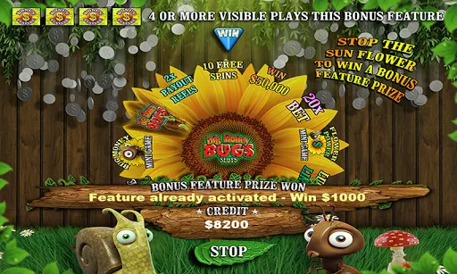 Скриншот 2 — Big Money Bugs Slots
