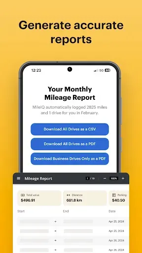 Скриншот 6 — Mileage Tracker & Log - MileIQ